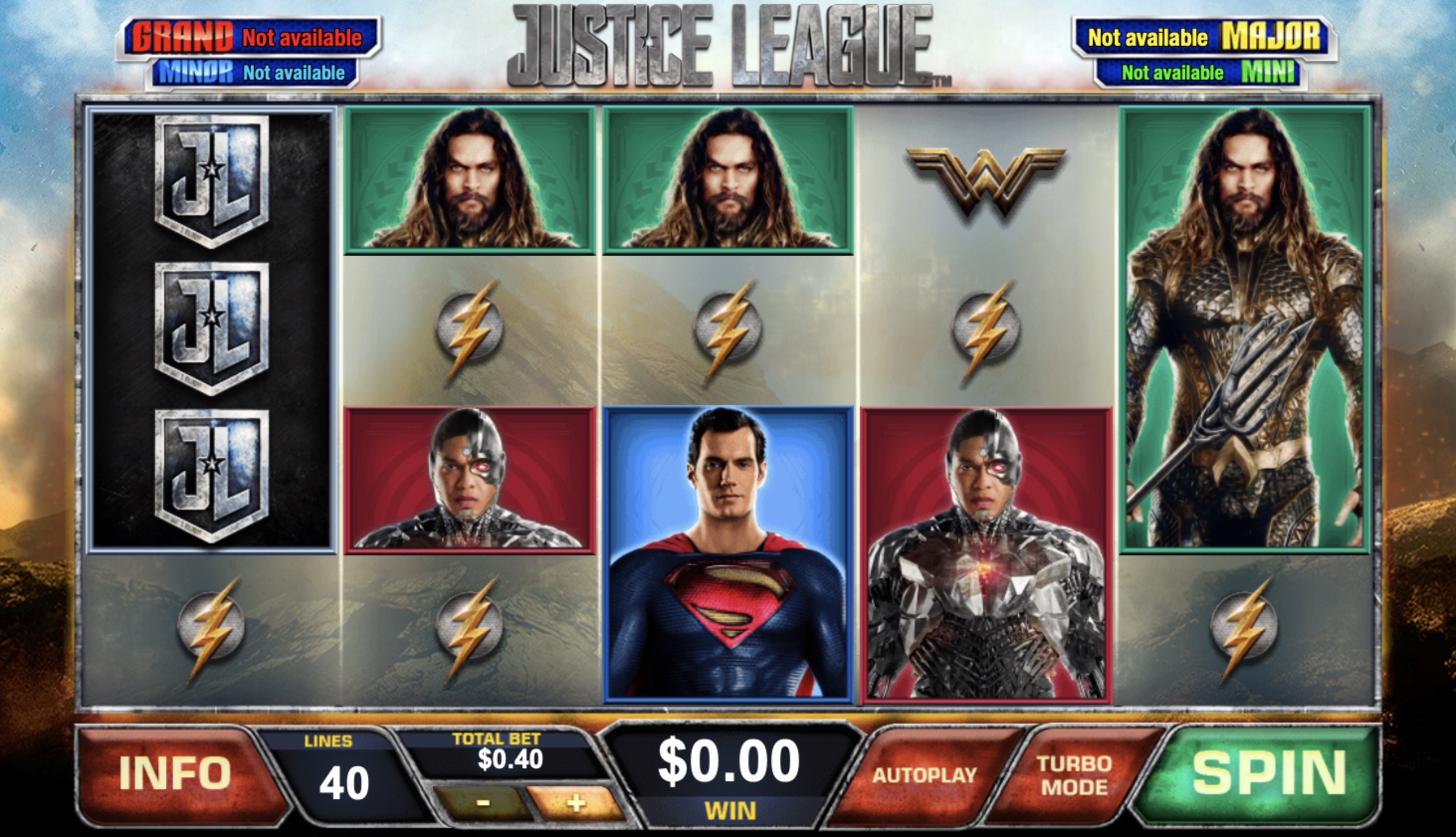 Видео-слоты «Justice League» на портале Казино Sol